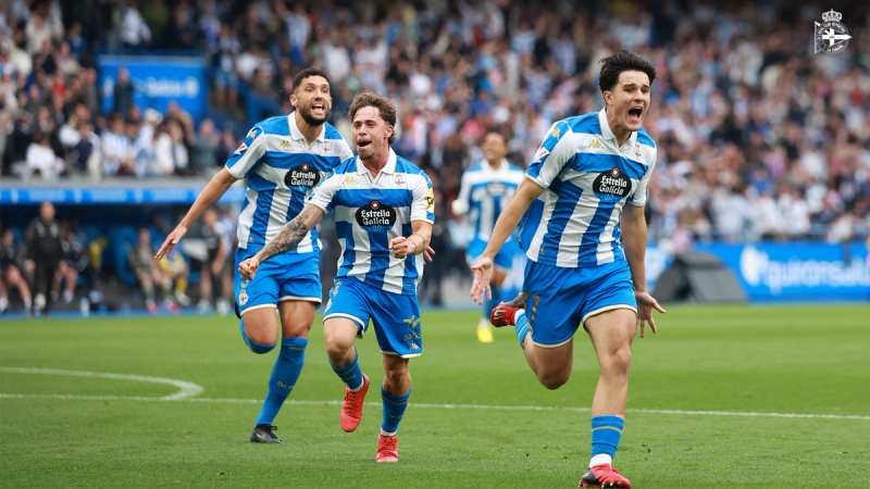 El Dépor vence al CD Leganés con un gran gol de Noé en la recta final y un penalti de nuevo inventado por el VAR que detuvo Álvaro Ferllo en el descuento