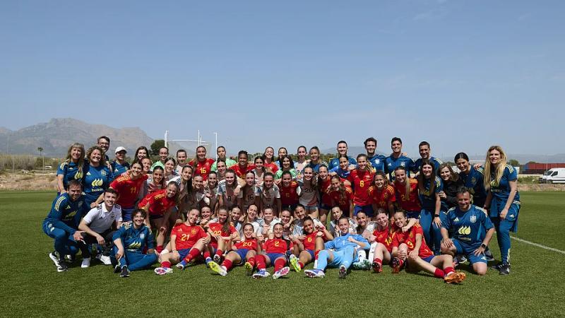 Antía Veiga preparó con España sub-17 en Alfaz del Pi el próximo campeonato de Europa de Irlanda del Norte