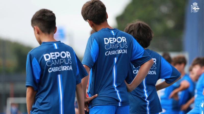 Abiertas las inscripciones en las 19 sedes del Dépor Campus Cabreiroá 2026 repartidas por toda Galicia