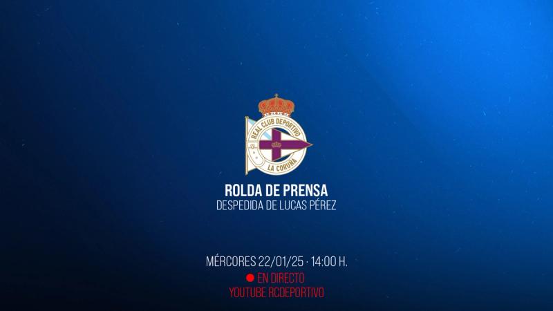 En directo por el canal de YouTube del Club la rueda de prensa de Lucas Pérez