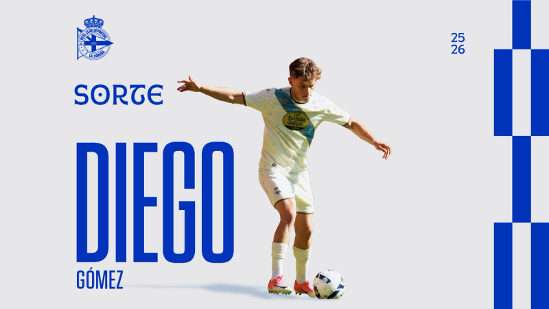 Diego Gómez xogará cedido no Pontevedra CF até final de temporada