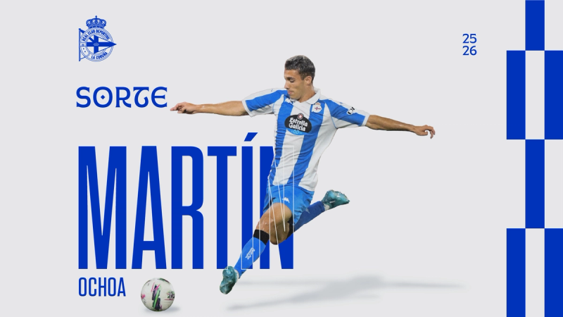 Martín Ochoa, cedido ao Ourense CF até final de temporada