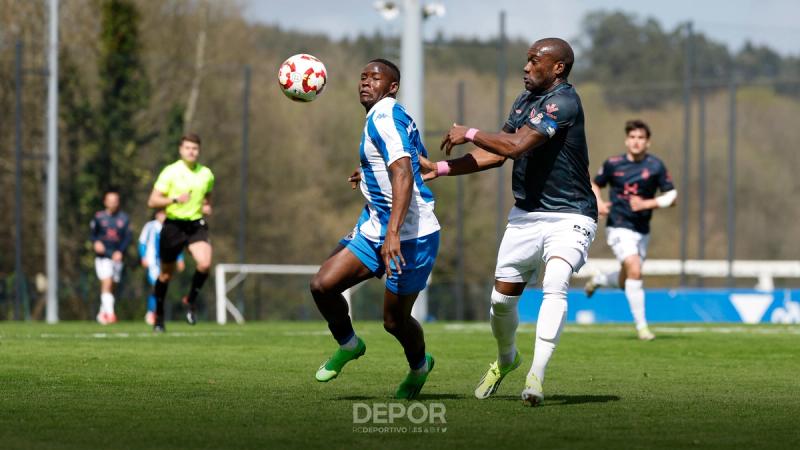 El Fabril suma un punto ante el Real Avilés "en un partido muy disputado con pocas alternativas de cara a puerta"