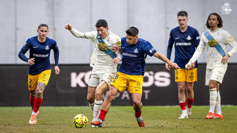 El Dépor recibe este domingo 17 de mayo a las 14:00 en ABANCA-RIAZOR al FC Andorra y "hay que sumar de 3, no mirar mucho más"