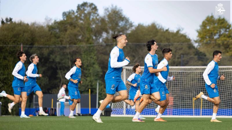 O Dépor comeza este martes a preparar a visita do domingo 12 de outubro a La Rosaleda