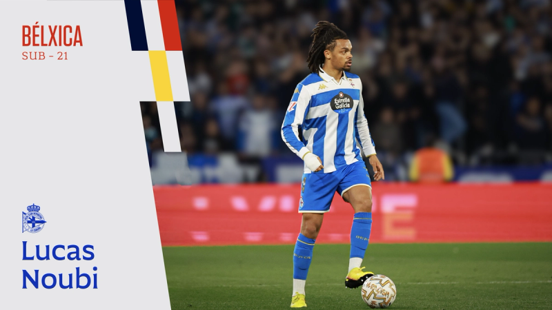 Lucas Noubi se incorpora a la concentración de Bélgica Sub-21 para los partidos ante Austria y Países Bajos