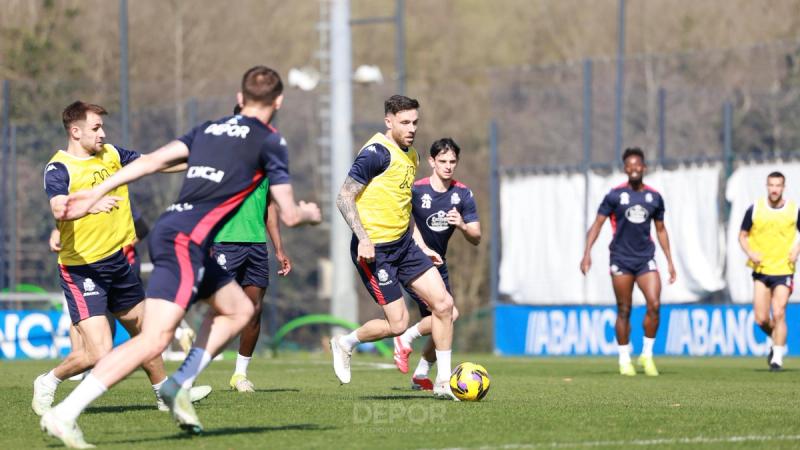 El Dépor arranca la semana previa al Córdoba CF "con los pies en el suelo"