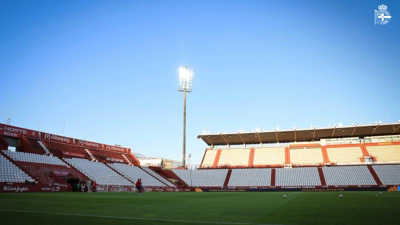 El RC Deportivo activa la prerreserva de entradas para la visita al Albacete Balompié del sábado 29 de noviembre a las 18:30