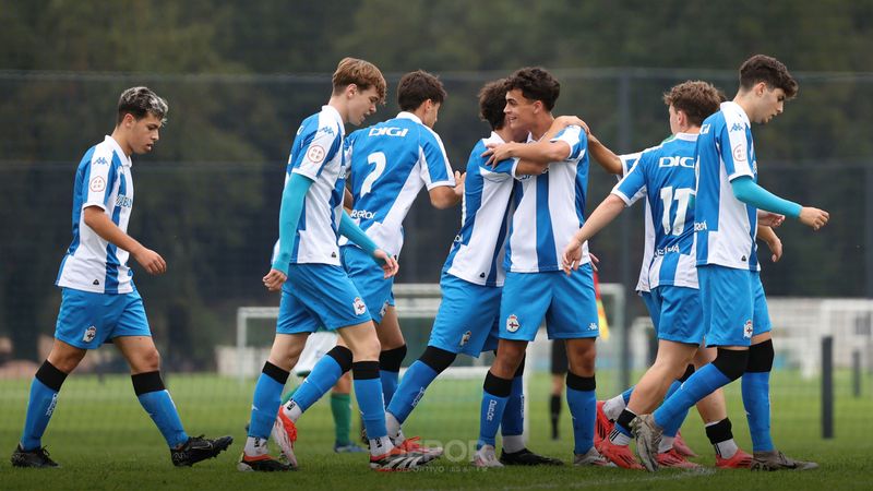 El Juvenil B abrió con triunfo un fin de semana en ANOSACANTEIRA, con el Fabril mañana sábado ante el Coruxo FC