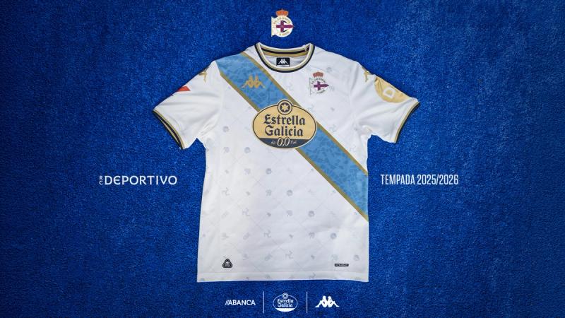 As Nosas Cores: A bandeira de Galicia e a Rosa de los Vientos inspiran o terceiro e máis coruñés equipamento do Dépor