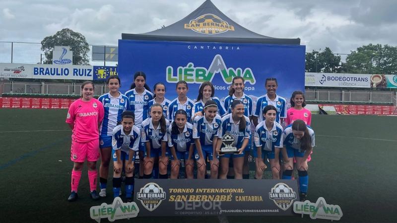 Gran fin de semana en ANOSACANTEIRA femenina, con plata hoy del Orzán SD Infantil A en Torrelavega y oro ayer para el B en As Pontes