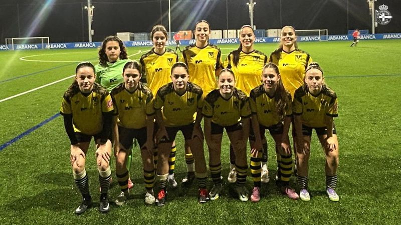 ANOSACANTEIRA feminina arrinca unha fin de semana con derrota do Orzán SD Sub-21 no Dépor Training Center