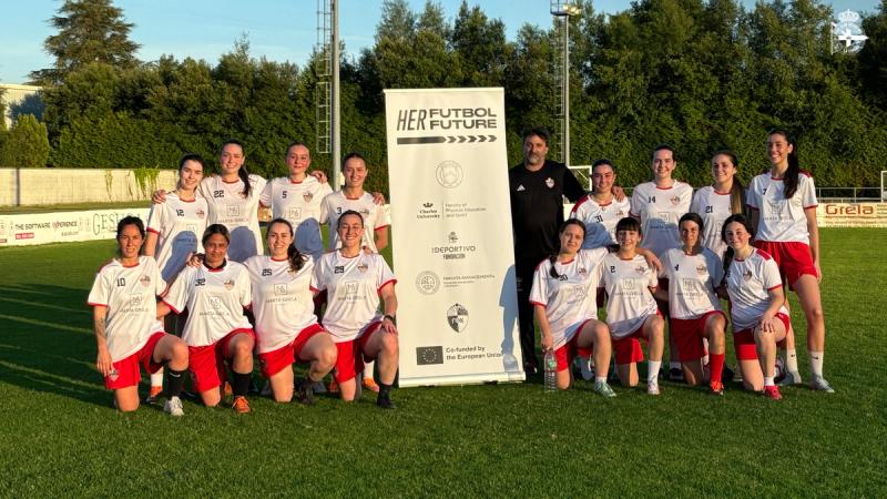 La RC Deportivo Fundación desarrolla en Cerceda una nueva actividad del proyecto europeo 'Her Football Future'