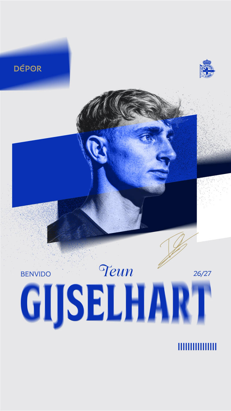 Teun Gijselhart, nuevo jugador del Dépor