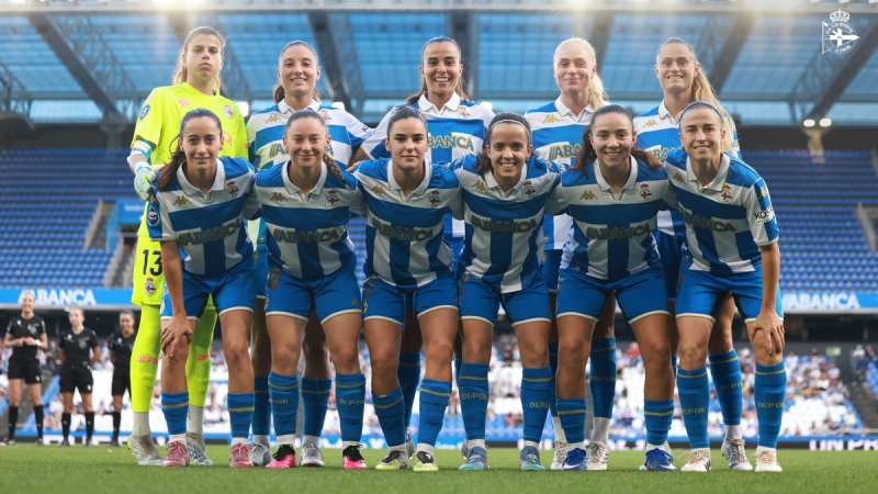 As Nosas se entrenan de nuevo este viernes 29 de mayo en el Dépor Training Center