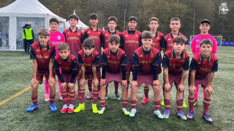 El partido del Alevín A ante el Atlético Coruña Montañeros CF de este jueves 11 abre el calendario semanal en ANOSACANTEIRA