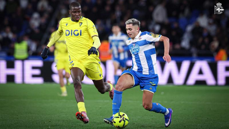 Un Dépor "con confianza pola traxectoria que levamos" abre a 39ª xornada de LaLiga Hypermotion este venres 8 de maio ás 20:30 en Cádiz