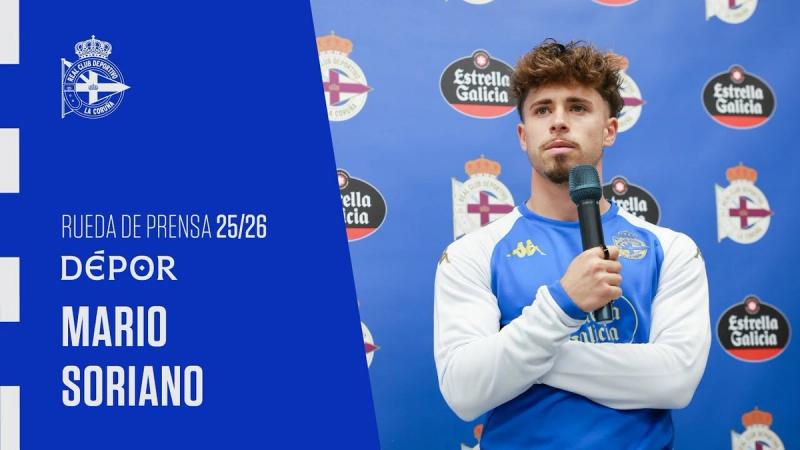 Mario Soriano: "Se temos a portería a cero, arriba temos xogadores moi bos que en calquera xogada poden meter gol"