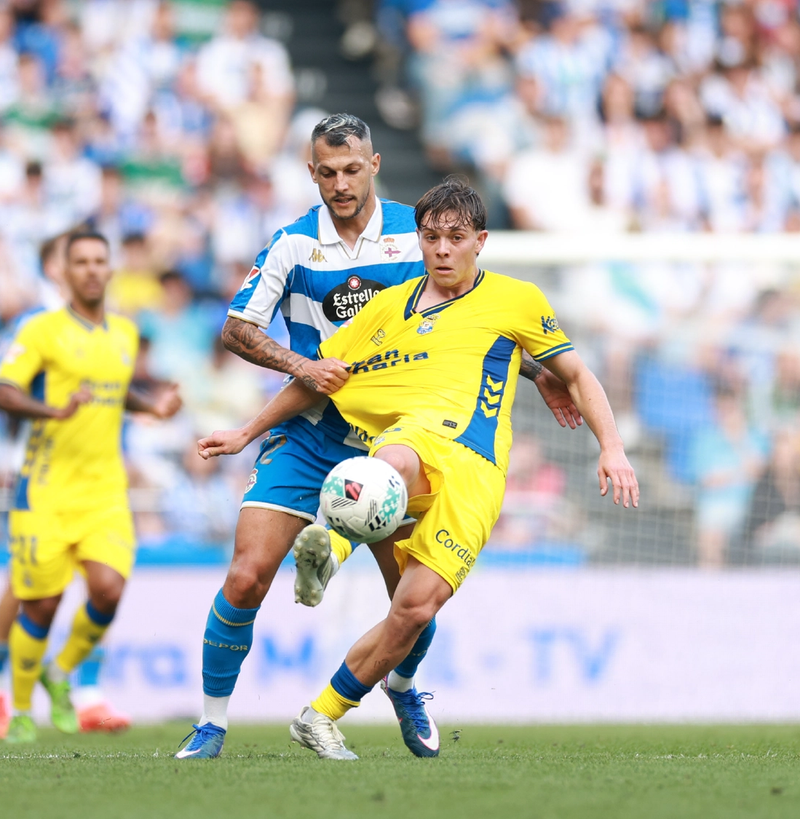 Resumen del RC Deportivo 1-2 UD Las Palmas