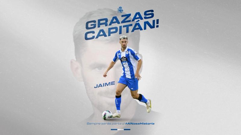 Jaime non seguirá no RC Deportivo