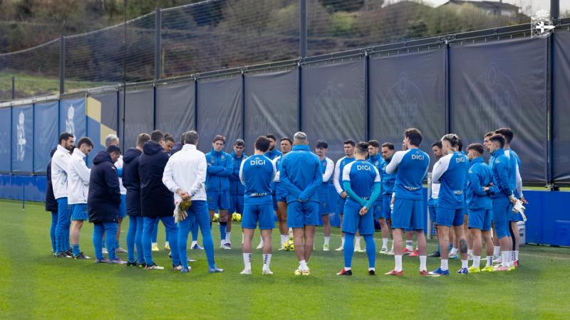 Os Nosos, a "aprender de los errores" ya desde este lunes 9 en el Dépor Training Center y "a pensar en el AD Ceuta FC"